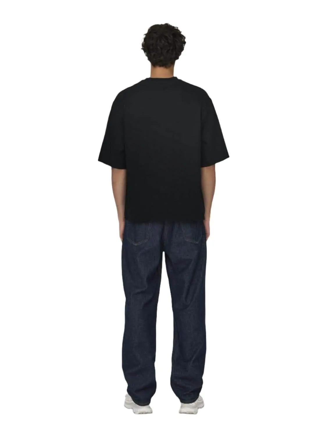 Millenium Oversized T-shirt Zwart