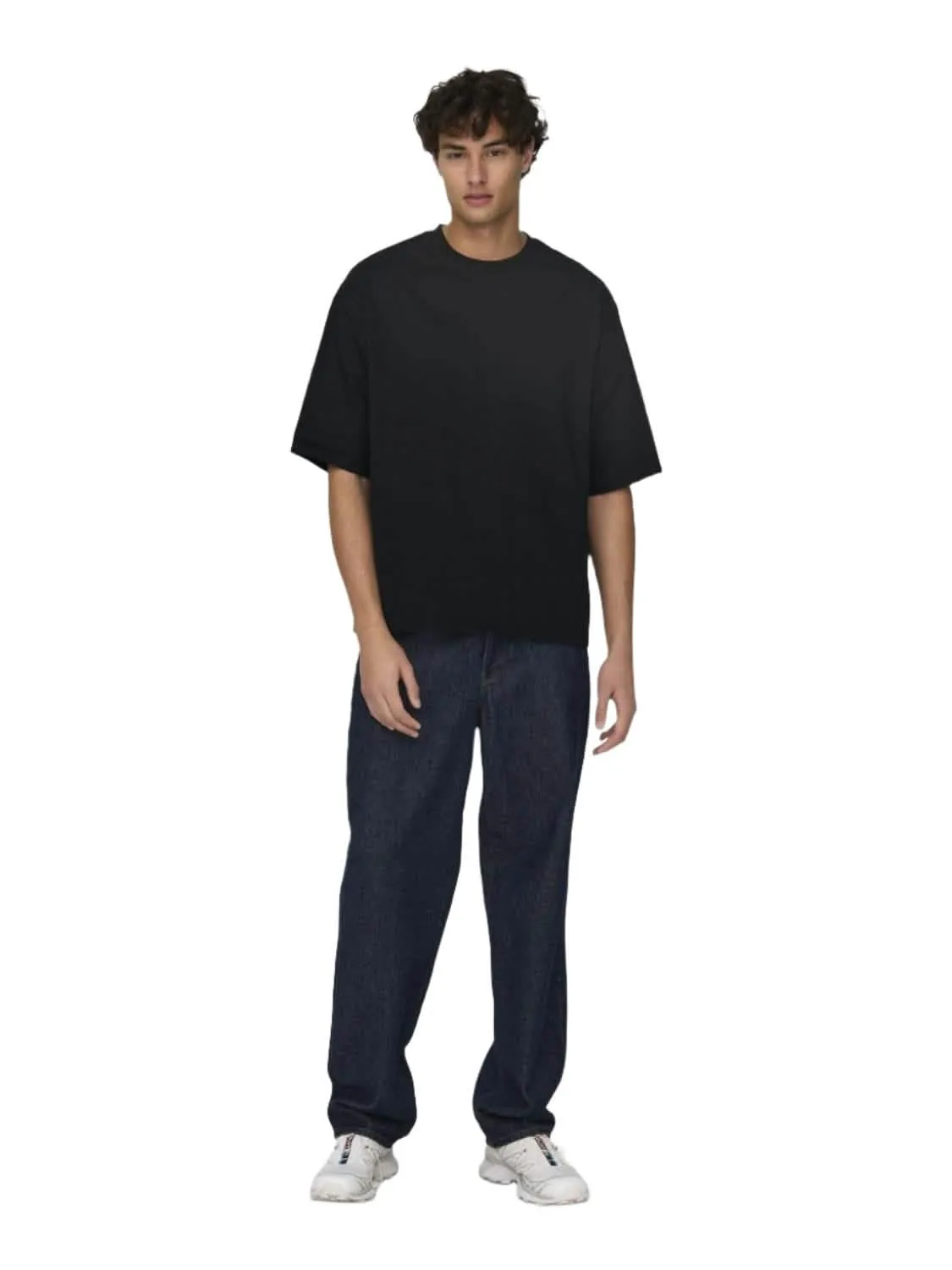 Millenium Oversized T-shirt Zwart
