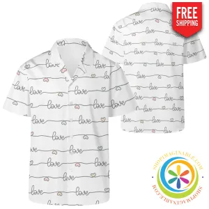 Must Be Love Hawaiian Casual Shirt