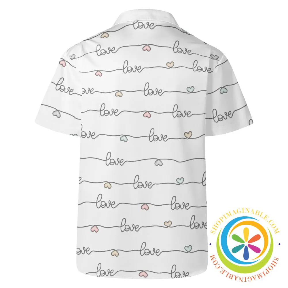 Must Be Love Hawaiian Casual Shirt