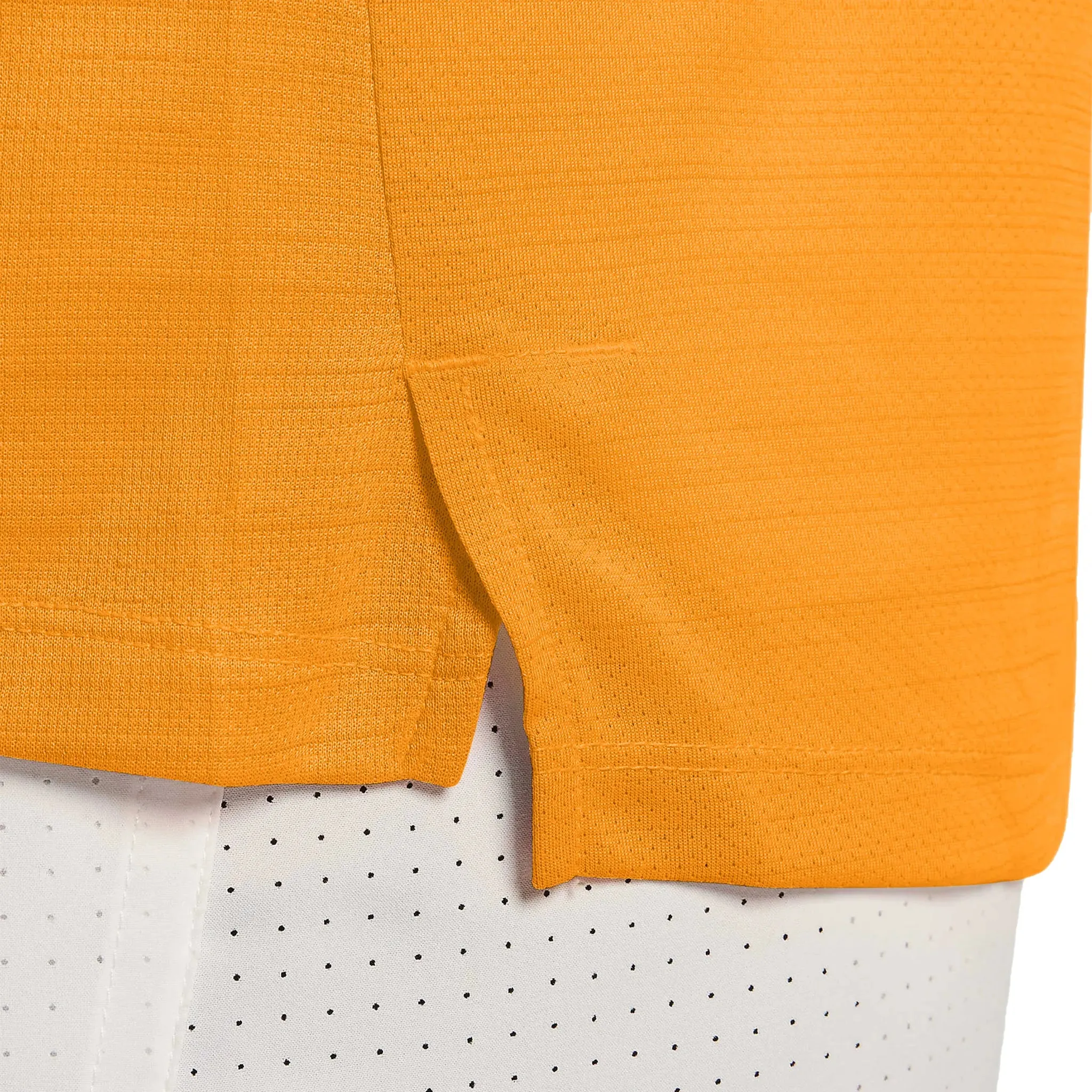 Nike Dri-FIT 1.0 Laser Orange Miler Running T Shirt