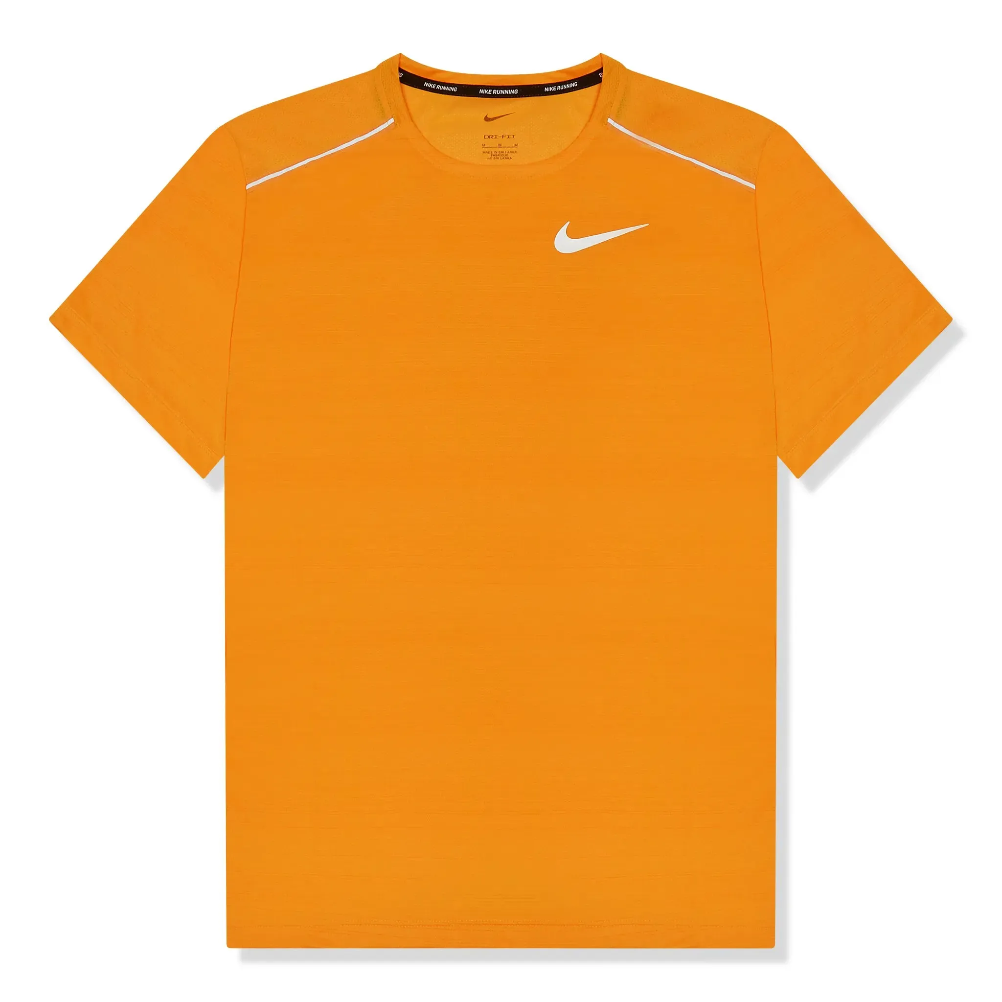 Nike Dri-FIT 1.0 Laser Orange Miler Running T Shirt