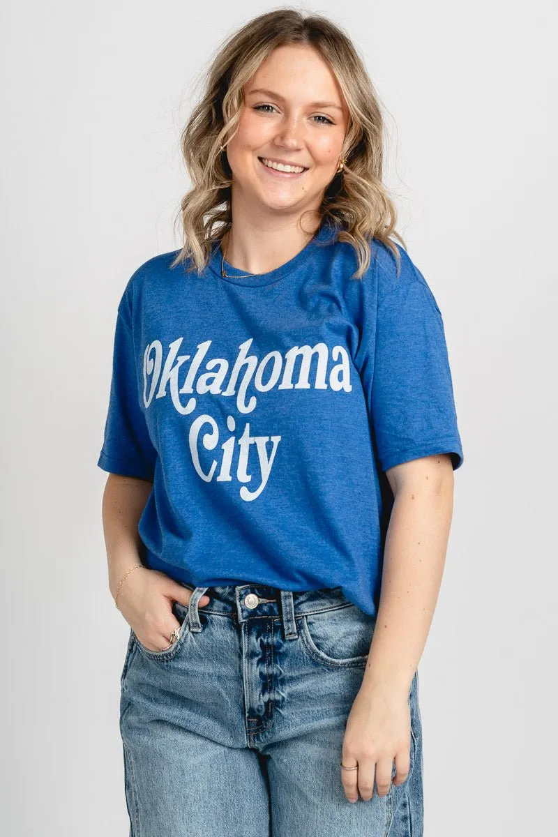 Oklahoma City book mania unisex t-shirt royal