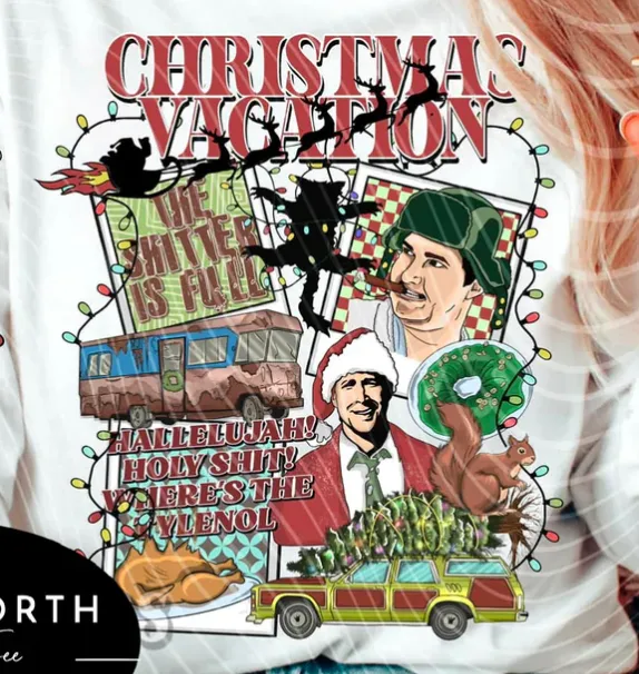 Ready to Ship National Lampoon's Christmas Vacation (2)~ Adult Unisex