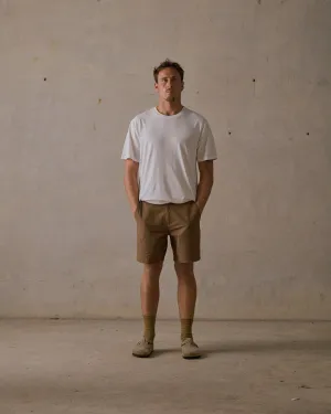 Relaxed Twill Shorts