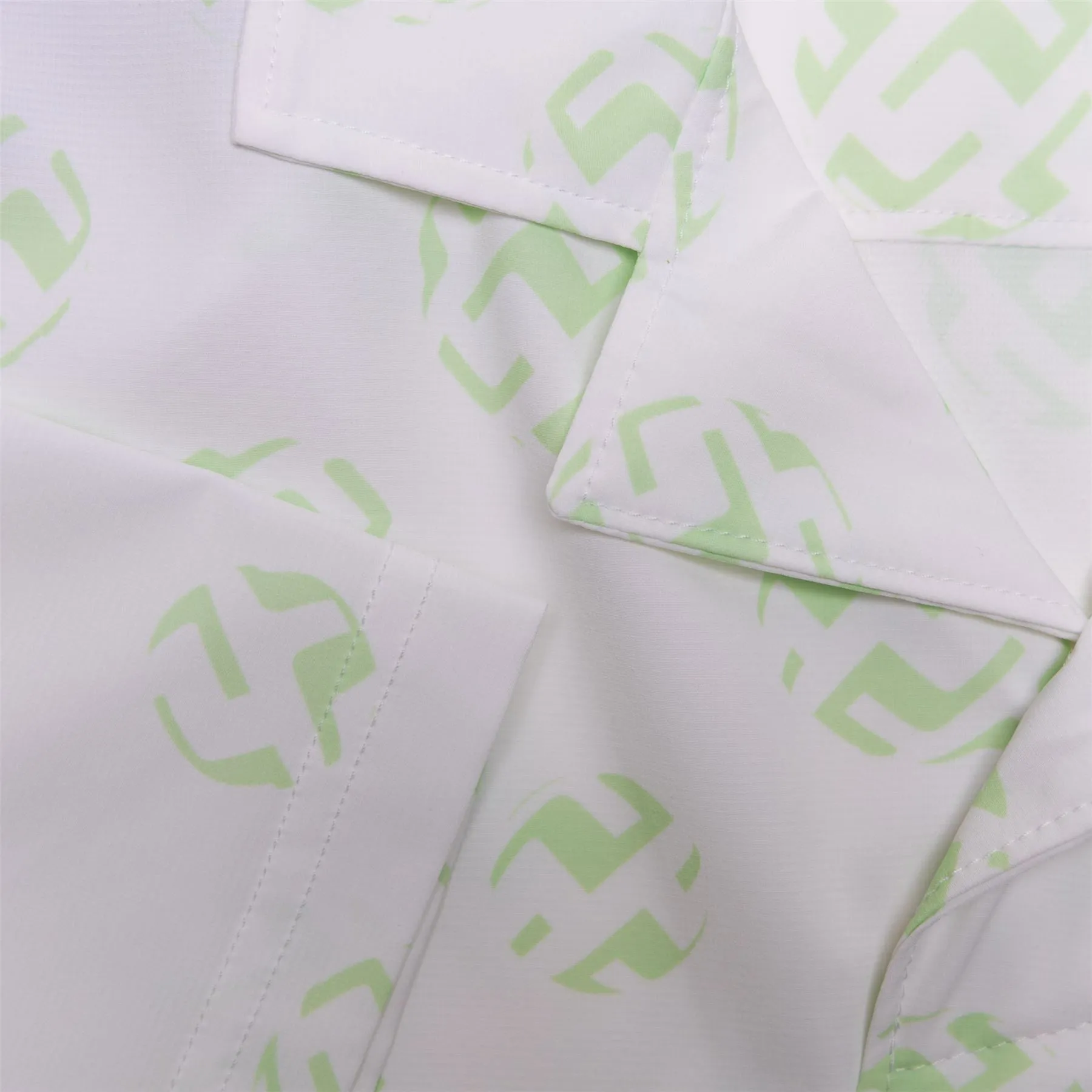 Resort Regular Fit Print Shirt White Sphere - SS23