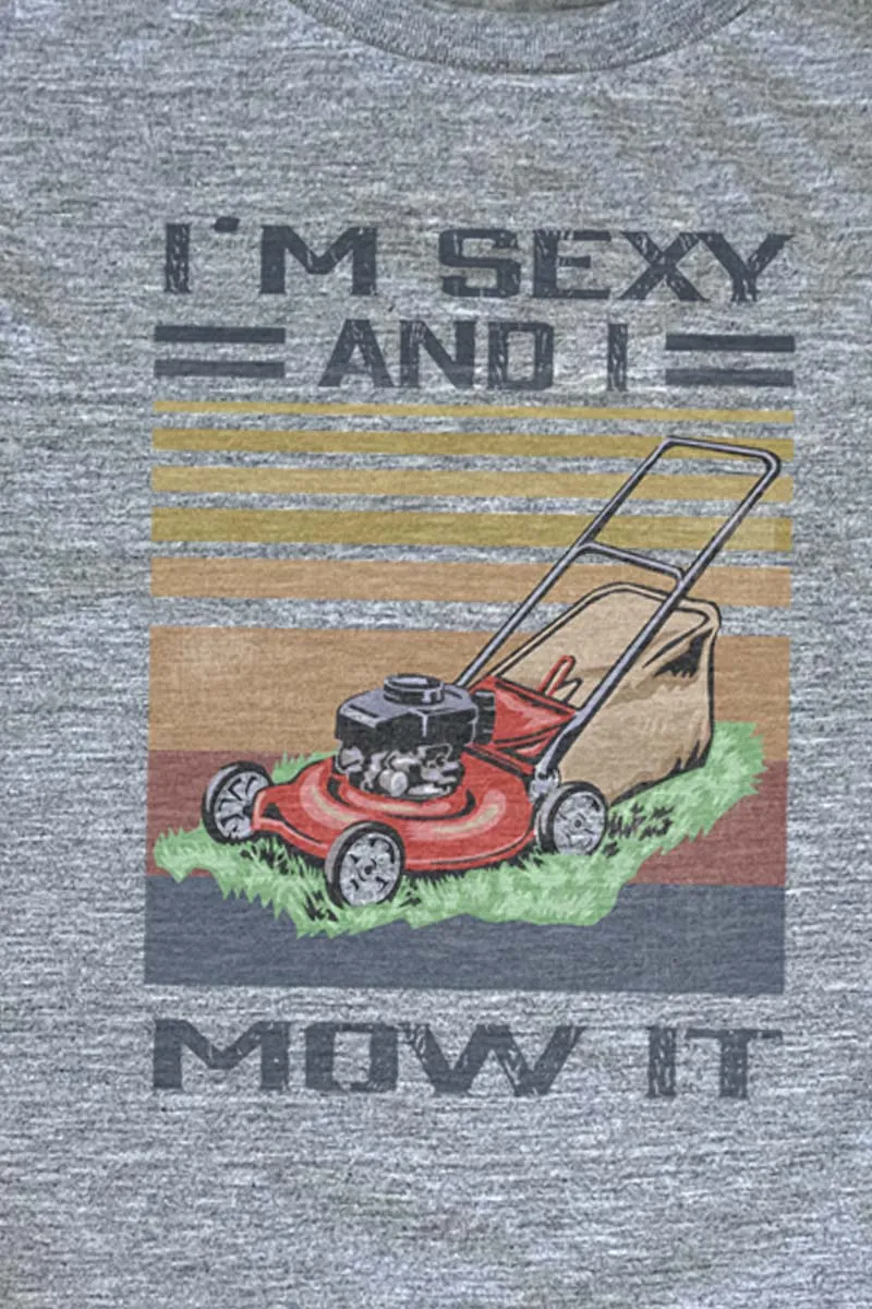 Sexy & I Mow It Unisex Dri-Power Poly Tee