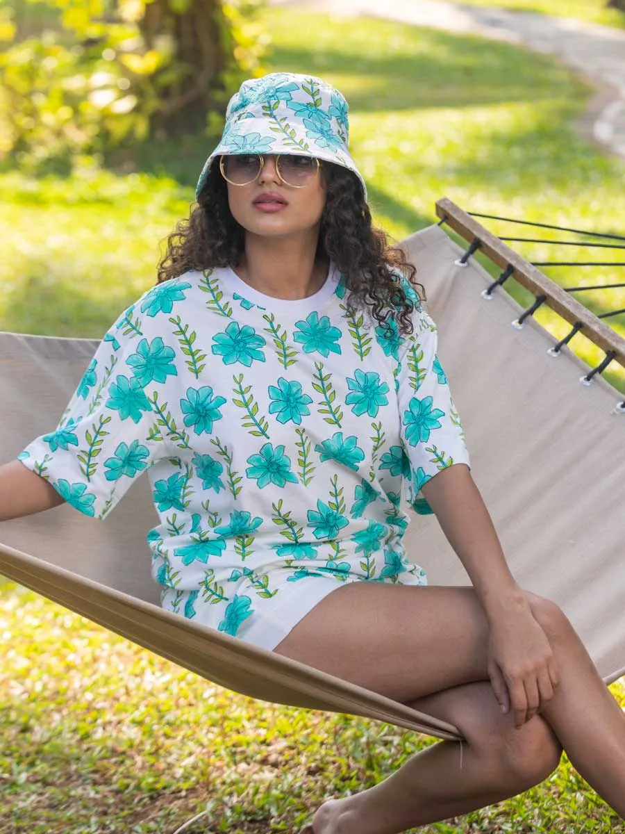 Shakti Hand Block Printed Bucket Hat
