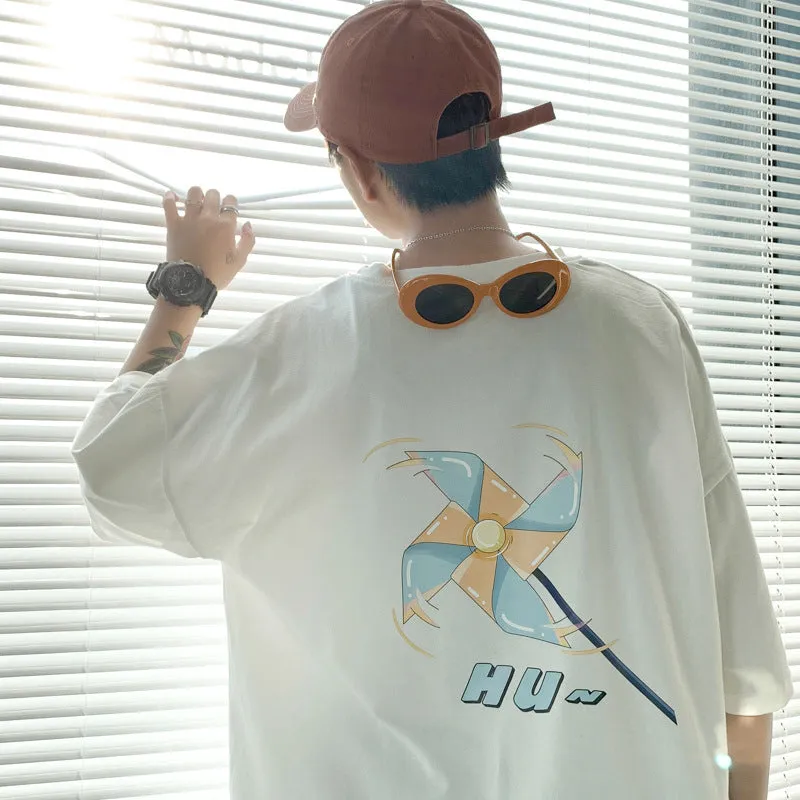 Short Sleeve T-Shirt Summer All-Matching INS Trendy Loose Tops T-Shirt