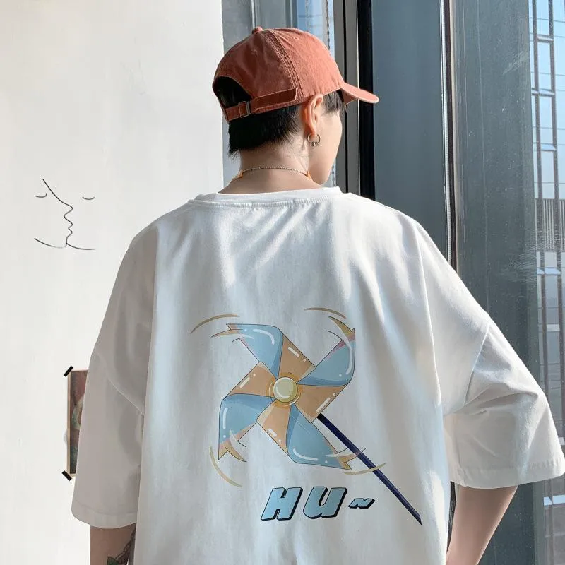 Short Sleeve T-Shirt Summer All-Matching INS Trendy Loose Tops T-Shirt