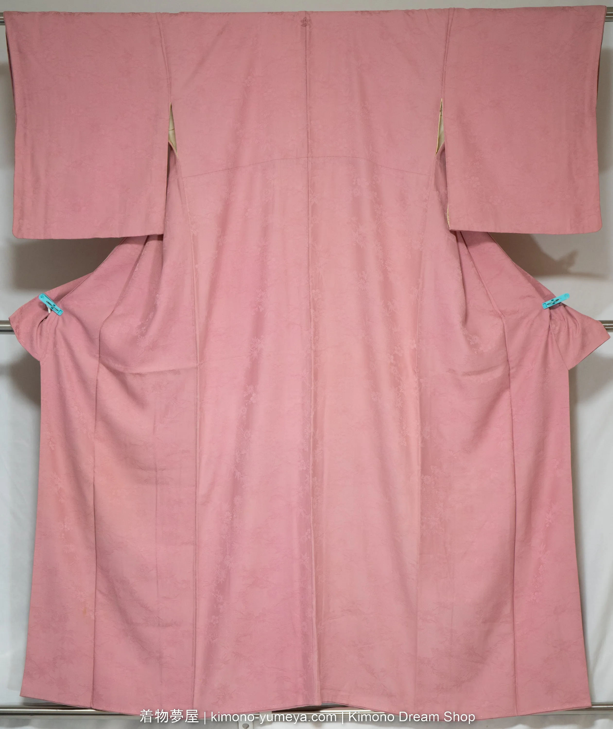 Six Silk Iromuji Kimonos - Quality C - Vintage Traditional Japanese Women's Robes Bulk Box - Waves, Chrysanthemums, Hemp Leaves, Sayagata, Hishi, Clouds, Kanoko, Peonies, Umbrellas