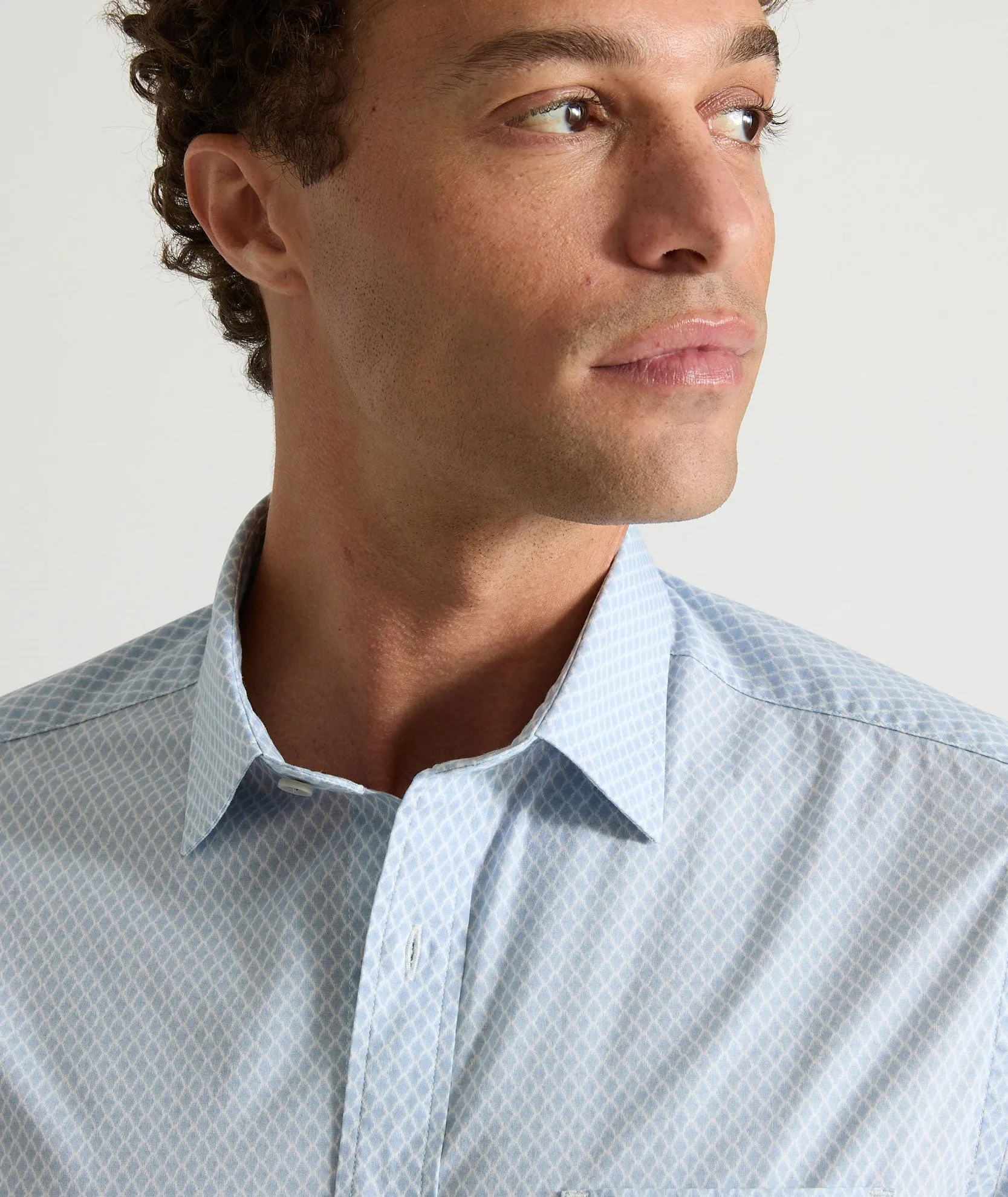Stretch Cotton Matthews Shirt