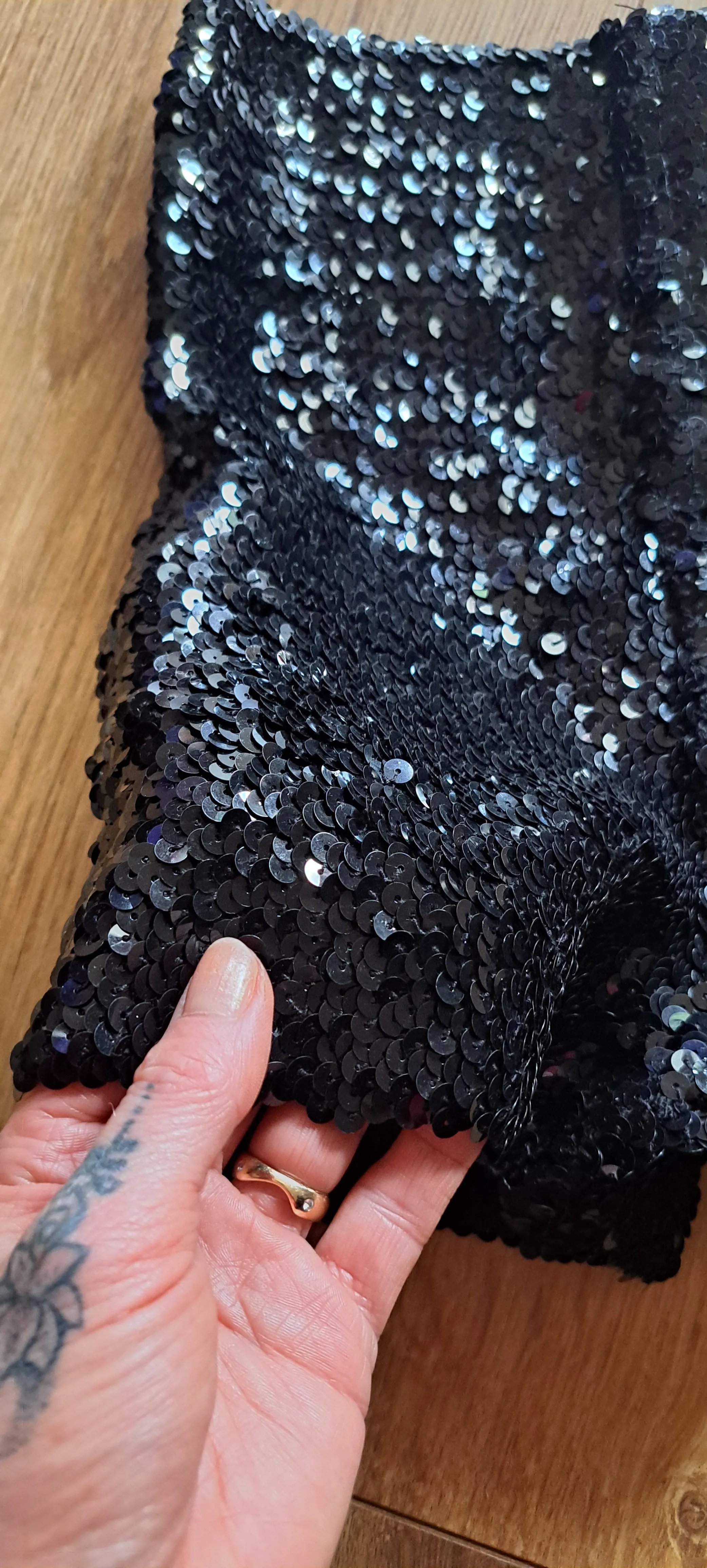 Stretchy Sequin High Waist Shorts