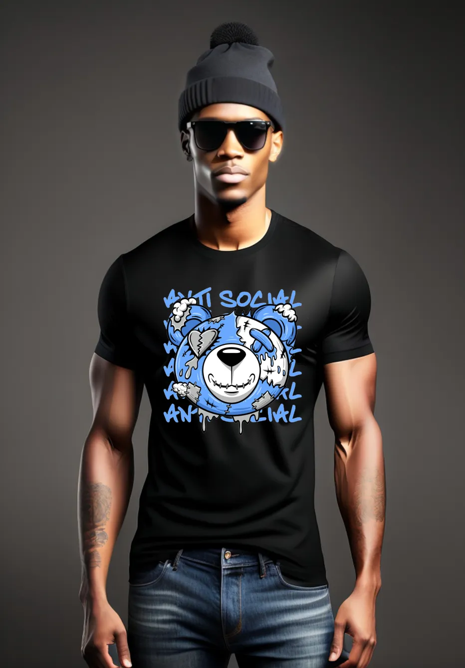 Teddy Anti Social T-Shirts | Grooveman Music