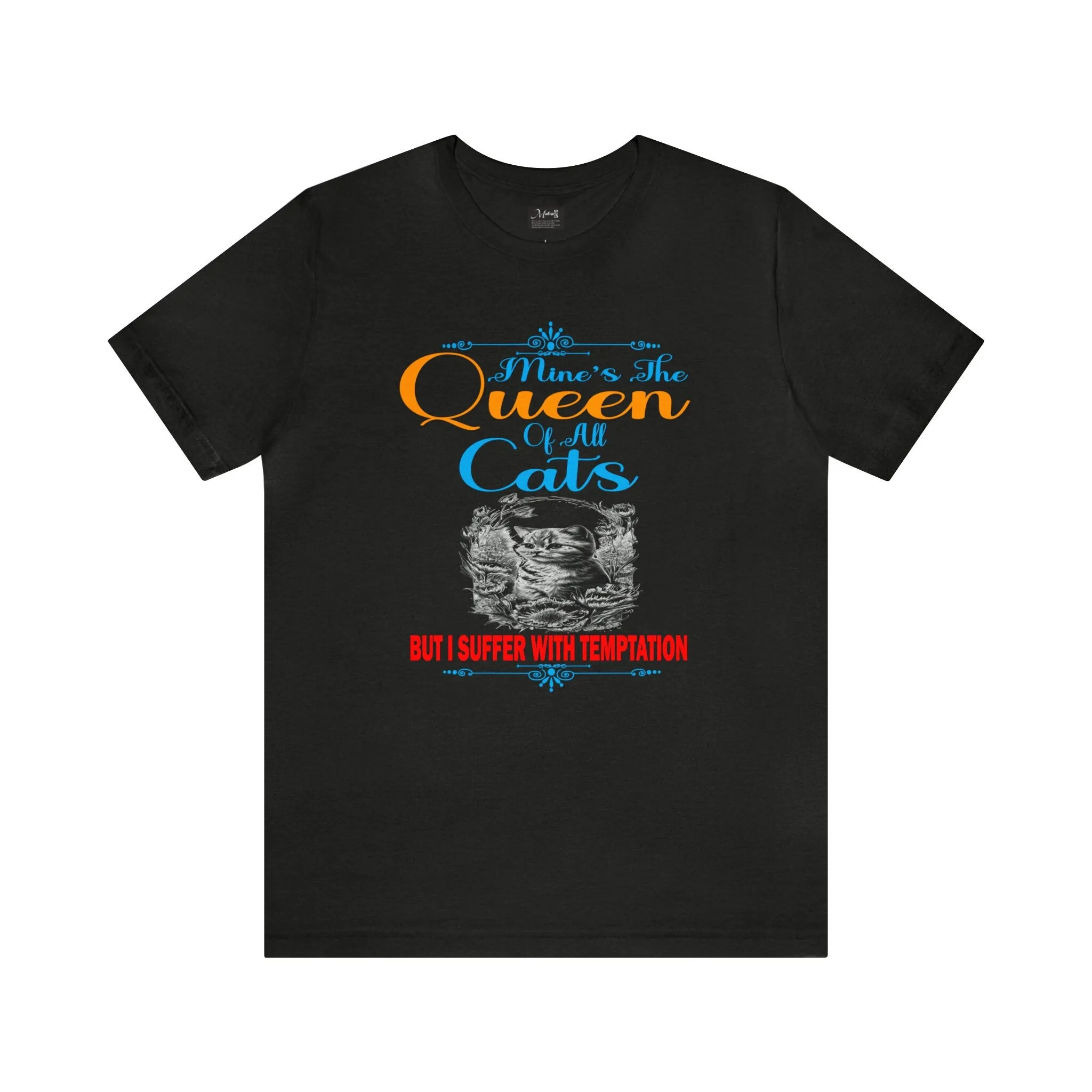 The Queen of Cats T- Shirt |Women Dress Diva Clothe designs Etsy t shirt | Cute Summer Graphics