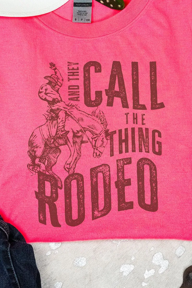The Thing Rodeo Adult Fusion ChromaSoft Performance T-Shirt