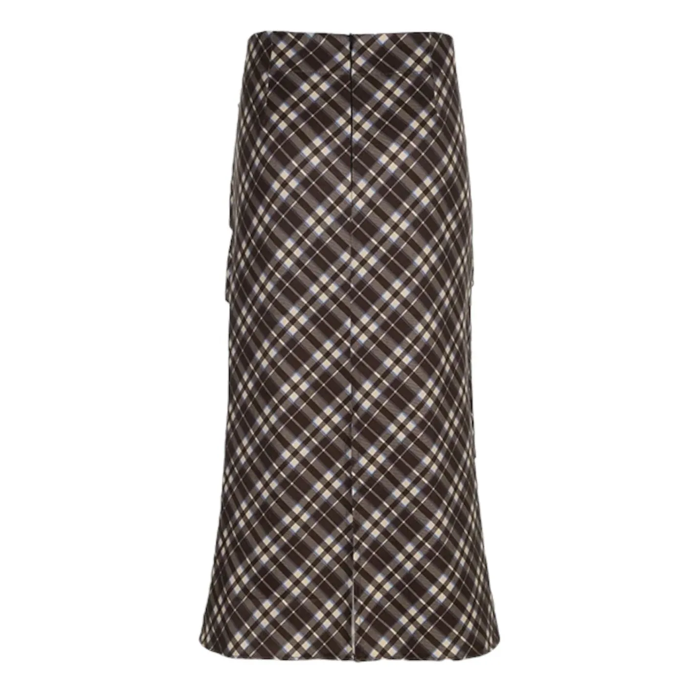 Tobi Plaid Maxi Skirt
