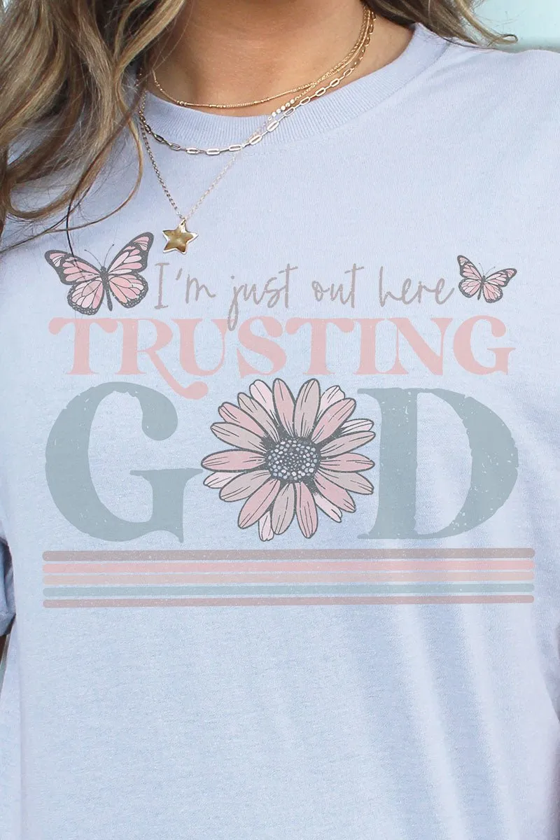 Trusting God Dri-Power 50/50 Tee