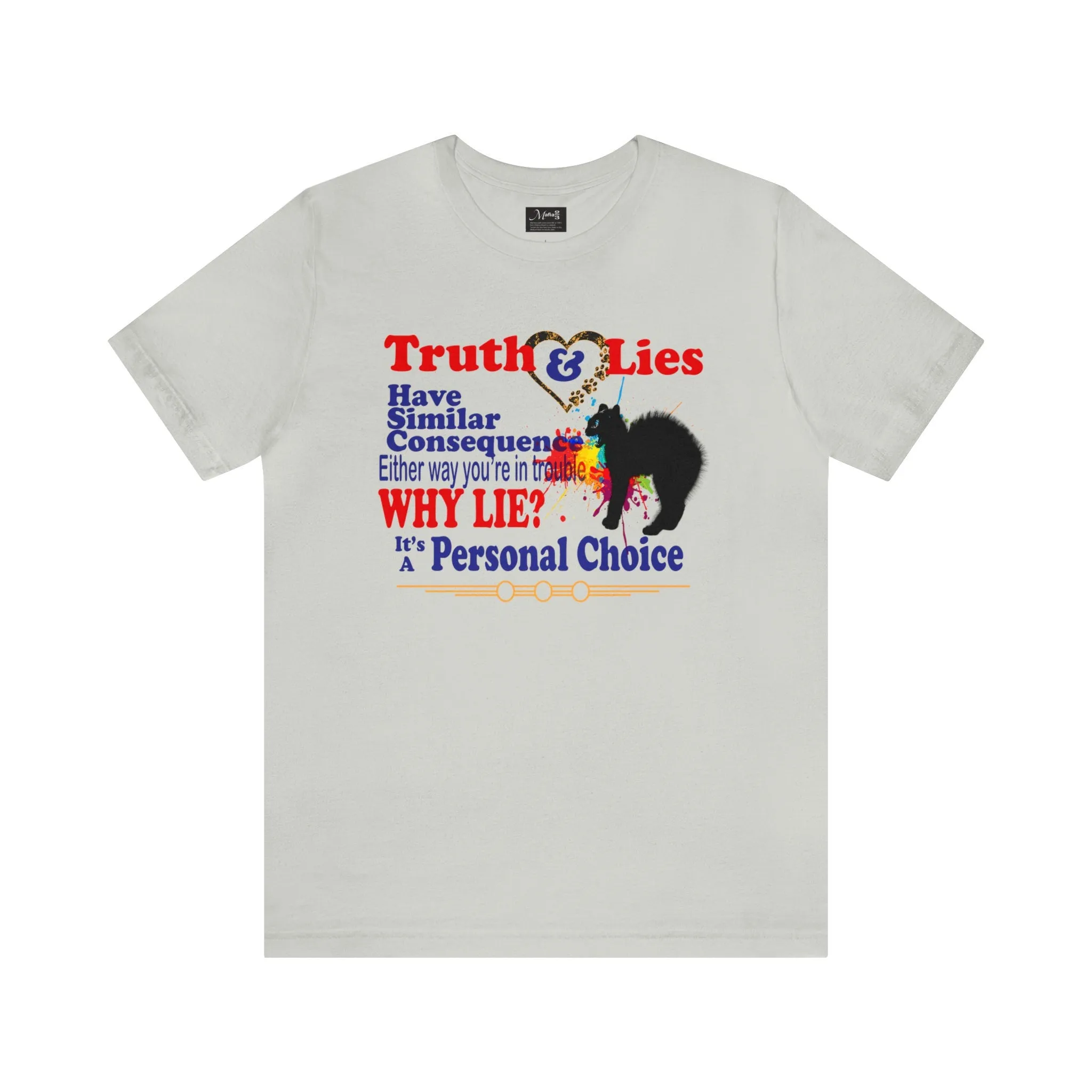 Truth and Lies Etsy T-Shirt | M23 T-shirt designs cute graphics on t shirts apparel for summer beach tee shirt