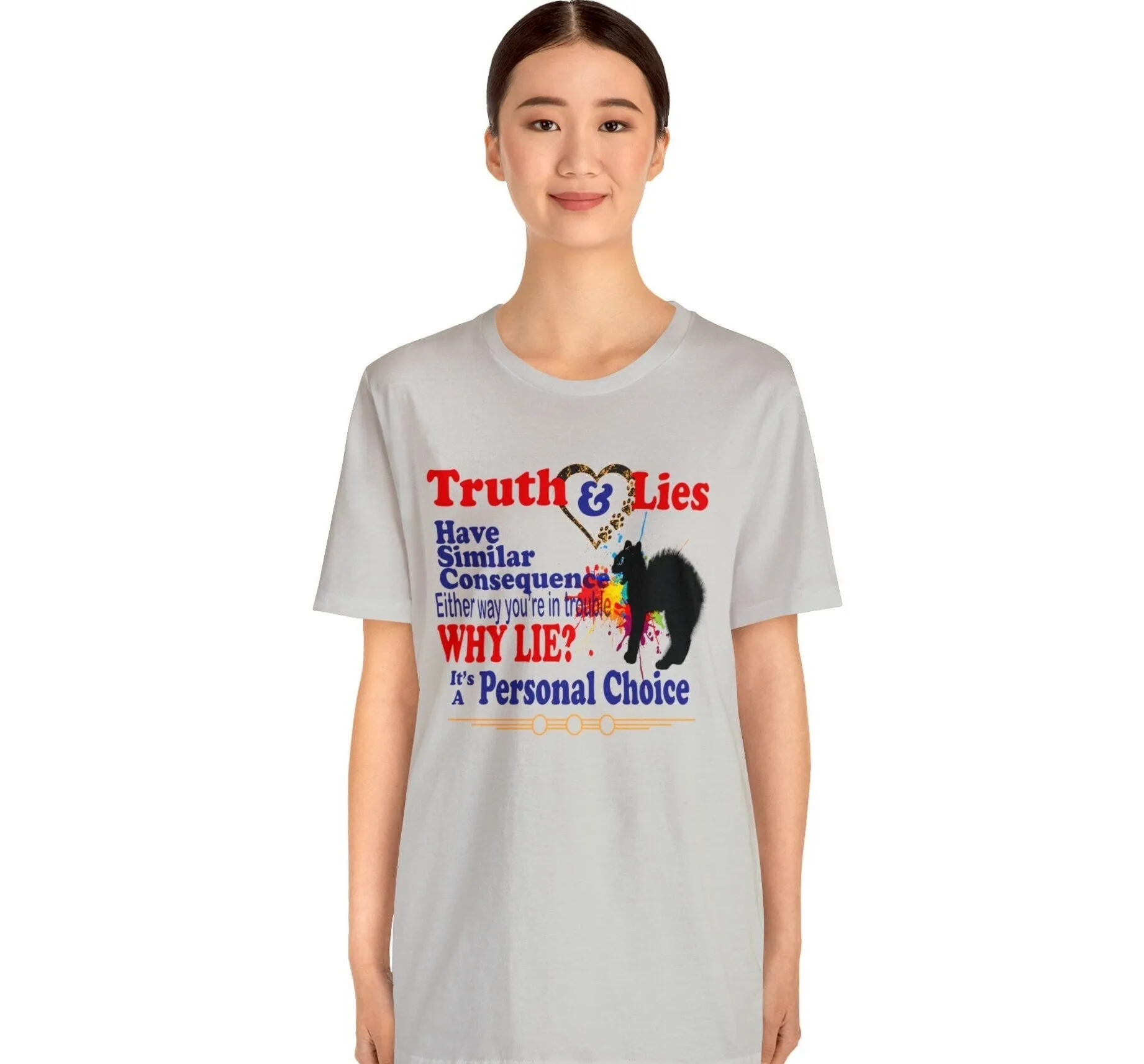Truth and Lies Etsy T-Shirt | M23 T-shirt designs cute graphics on t shirts apparel for summer beach tee shirt