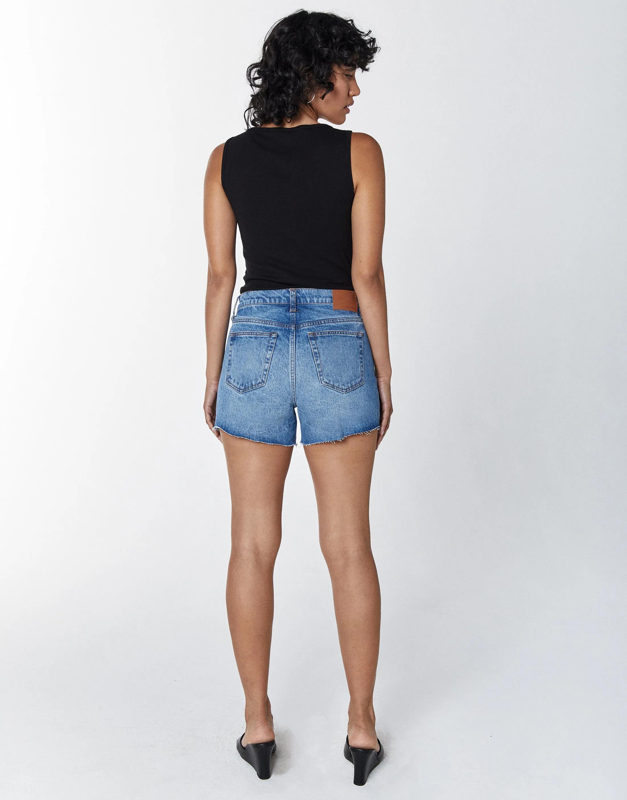 Unpublished - Emma High-Rise Jean Short
