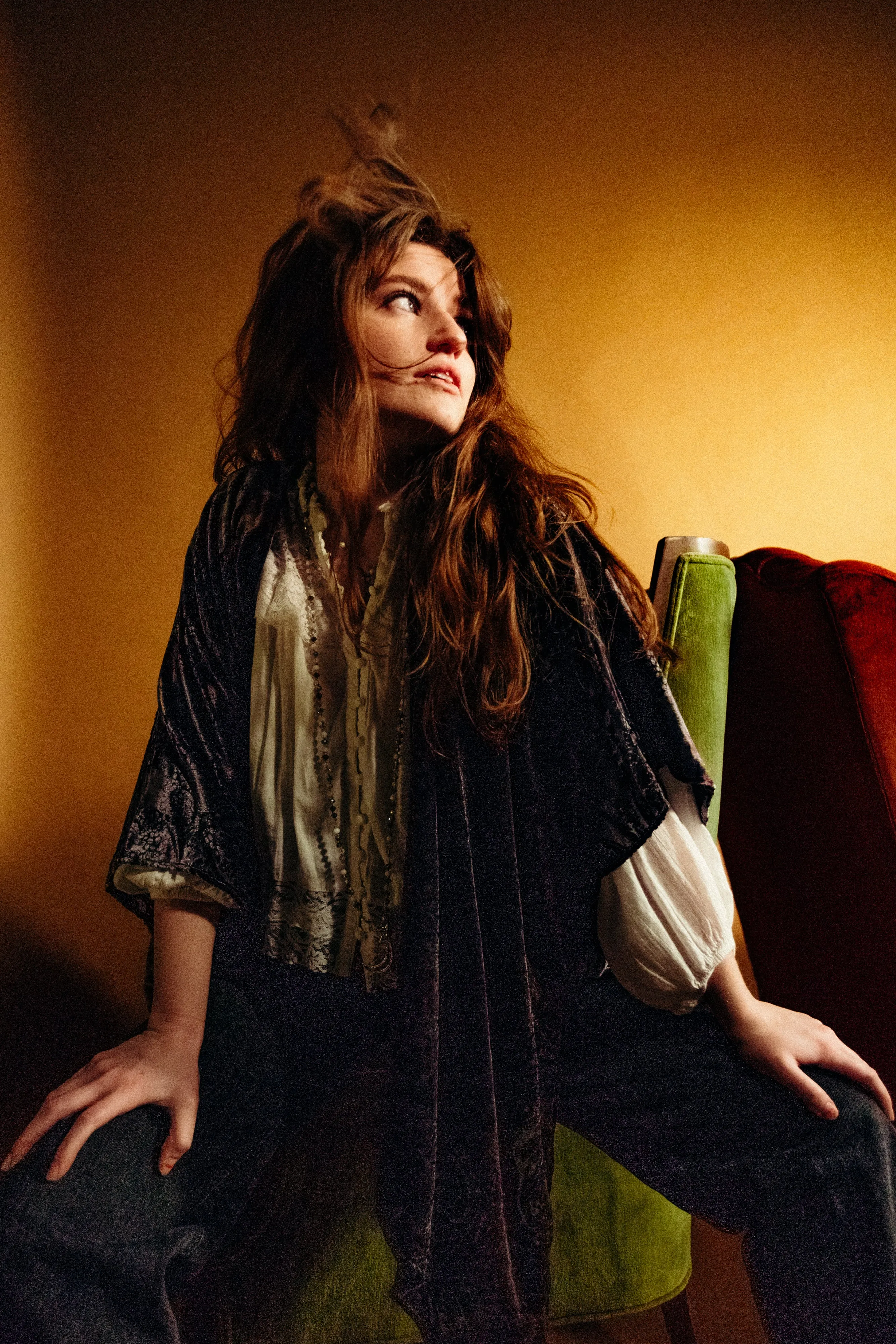 Velvet Midnight Kimono