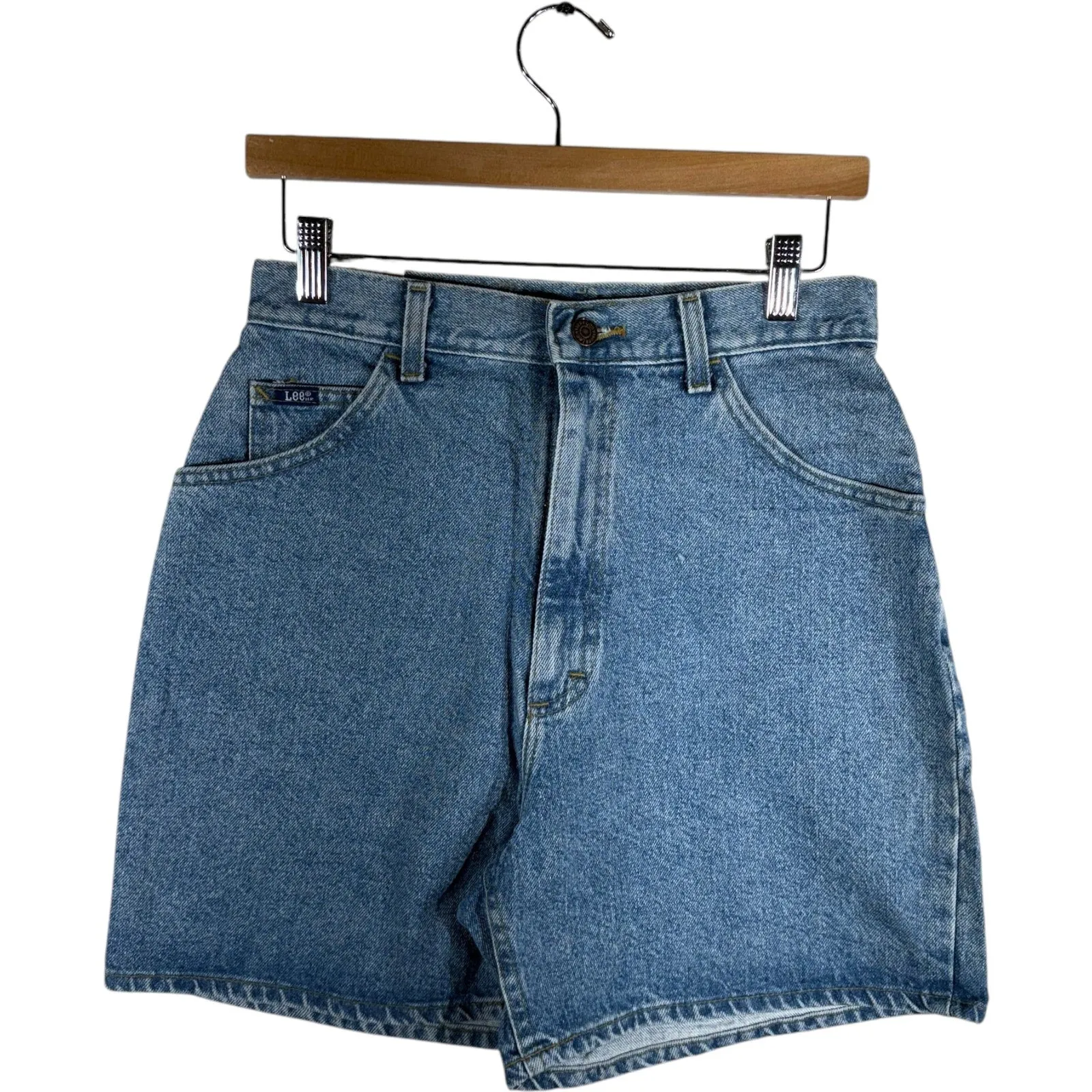 Vintage Lee Relaxed Fit Denim Shorts 30x5 NWT