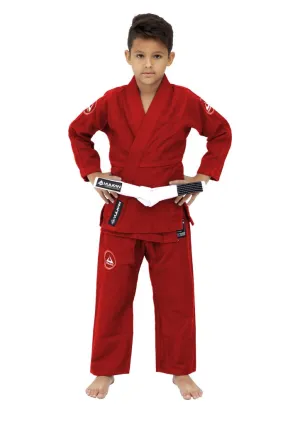 Vulkan Ultra Light Neo Kids Jiu Jitsu Gi - Red