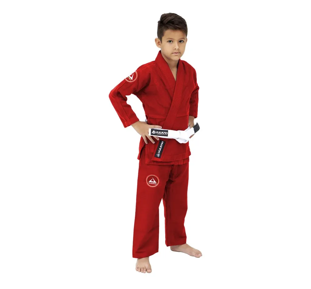 Vulkan Ultra Light Neo Kids Jiu Jitsu Gi - Red