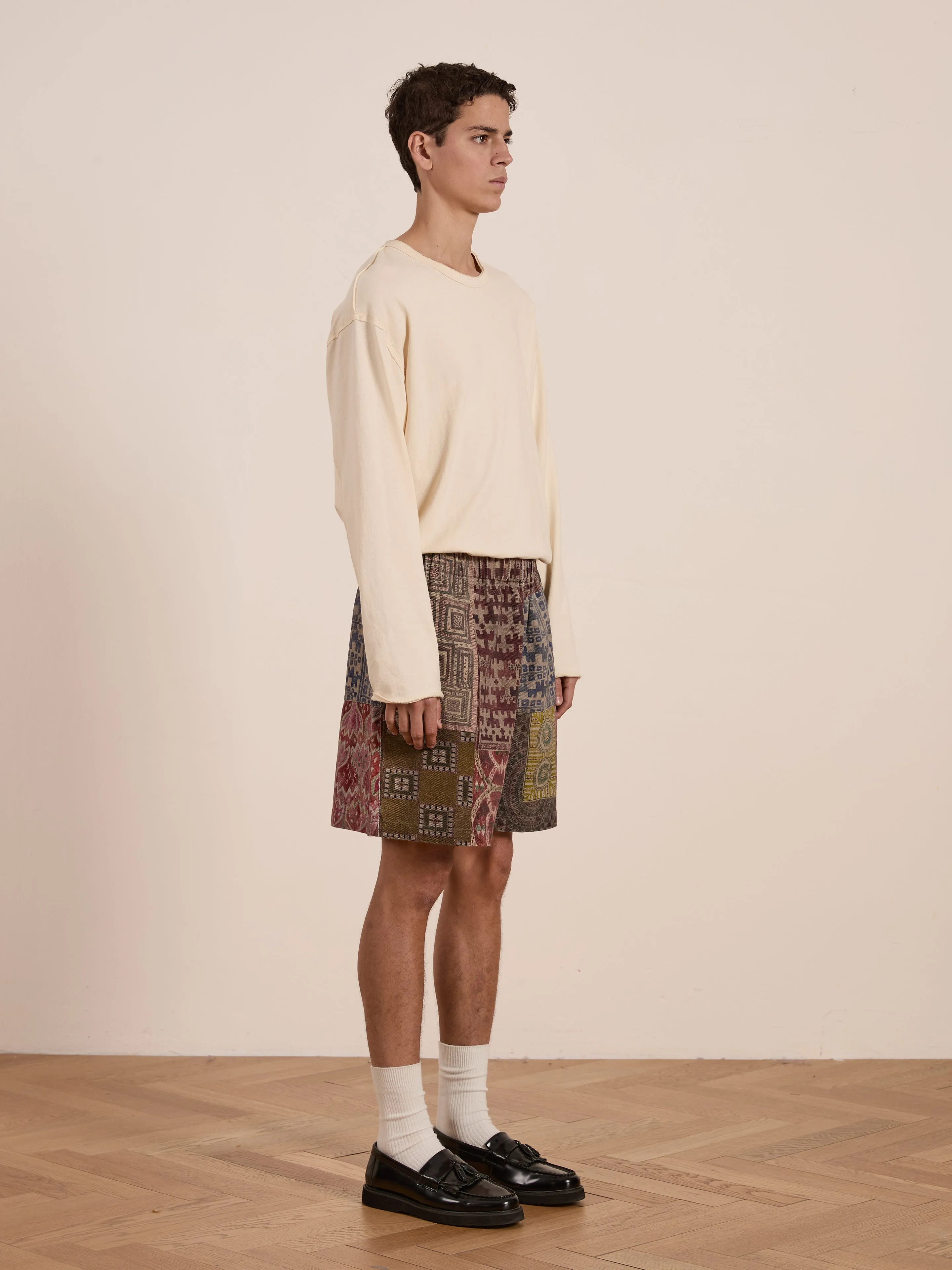 Watercolor Mosaic Work Shorts