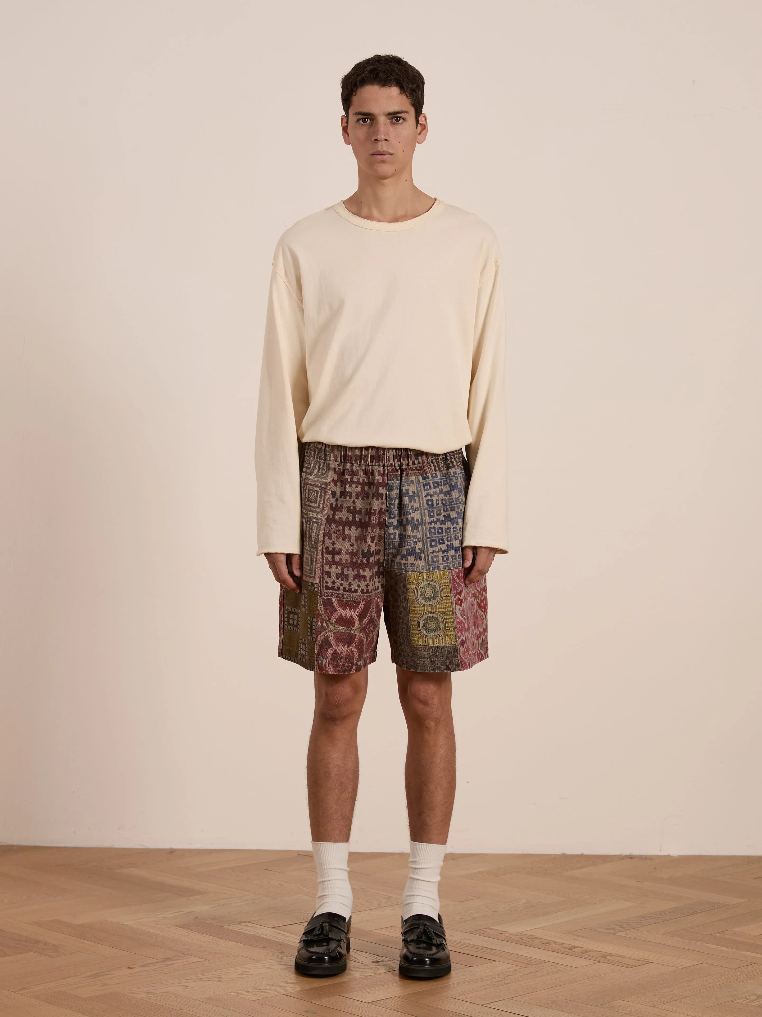 Watercolor Mosaic Work Shorts