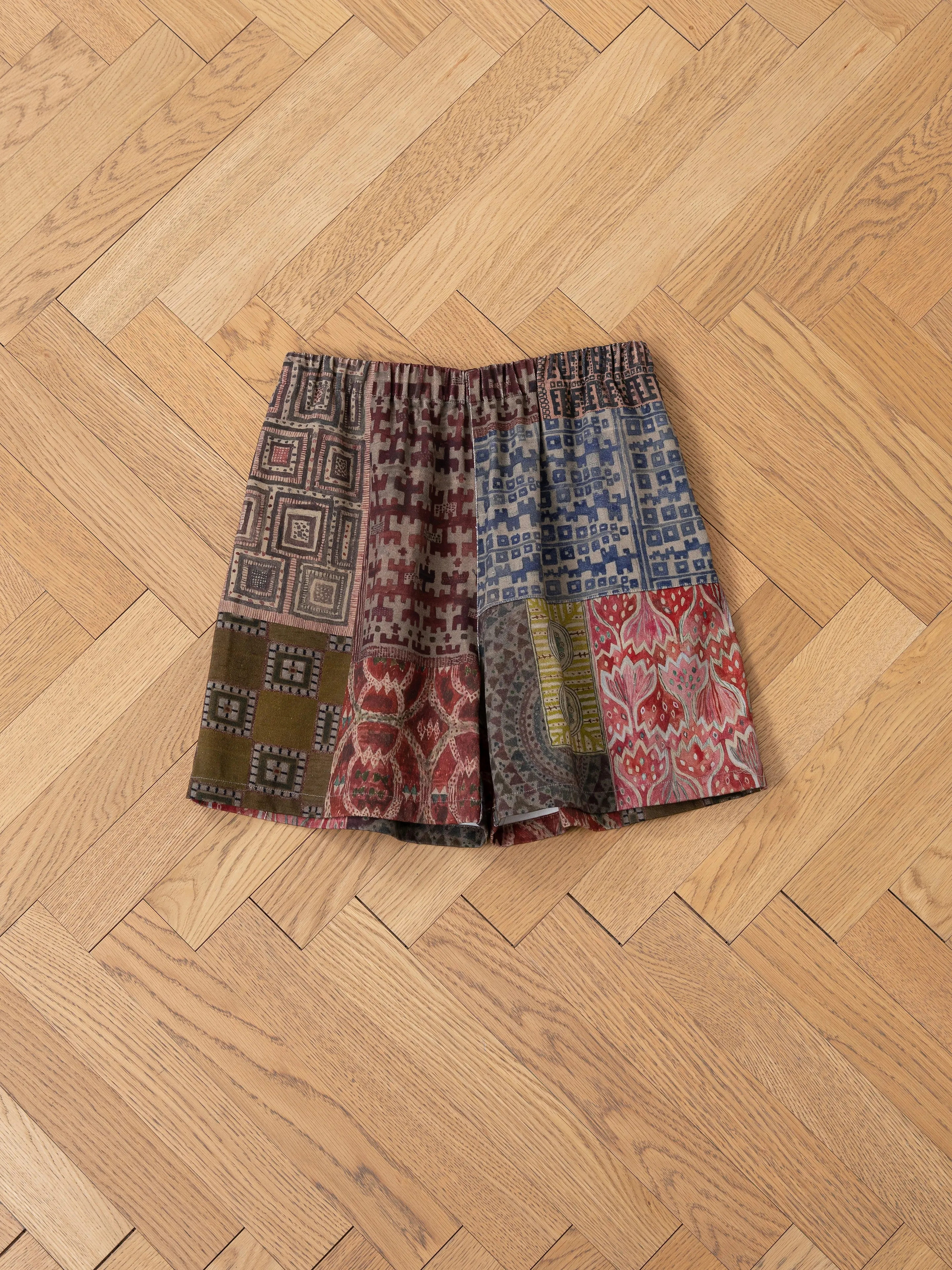 Watercolor Mosaic Work Shorts