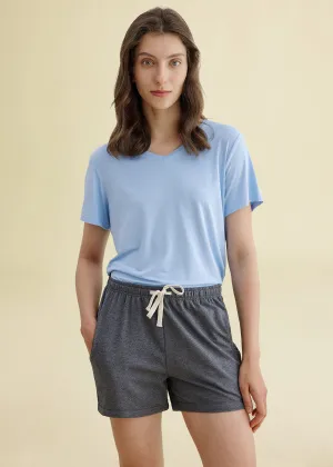 Women's Cotton Stretchy Lounge Sweat Shorts